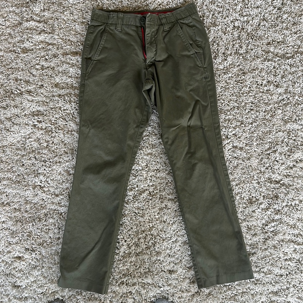 Under armour flexible waist green sport pants